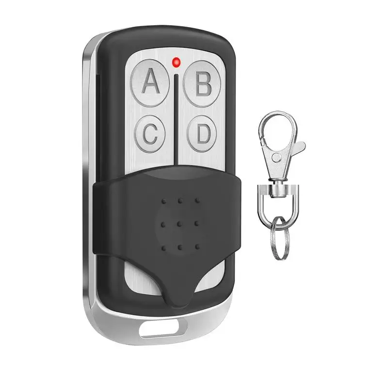 Garage Door Opener Copy Remote 433M Garage Door Remote Household Keychain Car Keys Holder Remote Keychain With Sliding Cover For