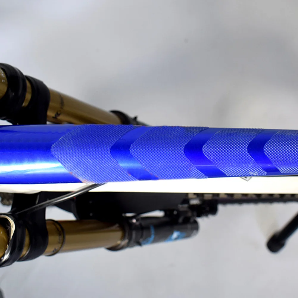 

1 шт., защитная пленка для рамы горного велосипеда, наклейки против царапин, прозрачные для езды на велосипеде, водонепроницаемая наклейка