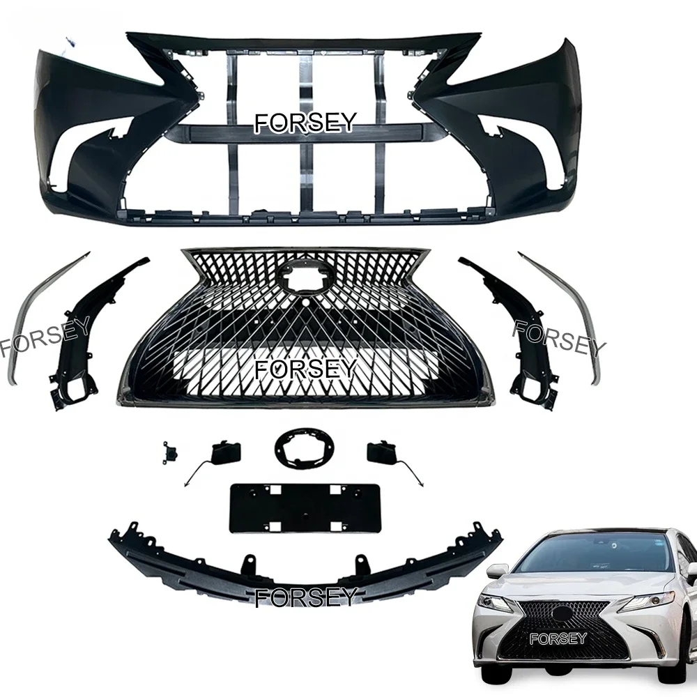 2018-2020 C amry upgrade to Lexus LS model Body kit  include front bumper assembly