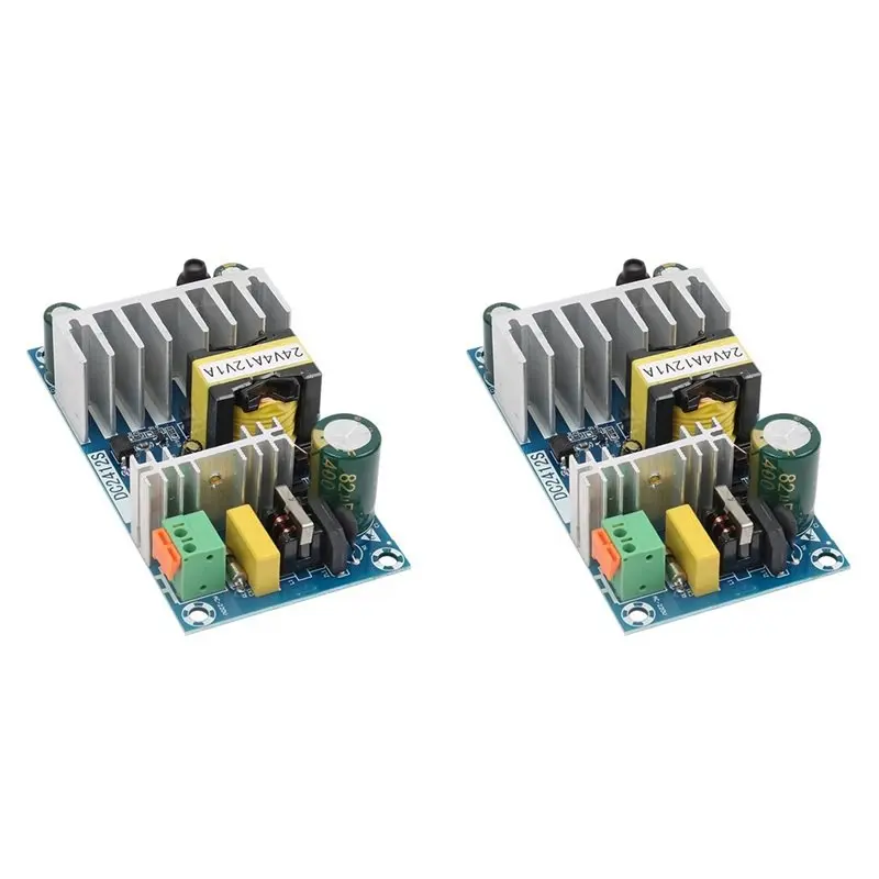 

【RECOMENDAR】2X AC-DC 24V 4A / 12V 1A Switching Power Supply Board Circuit Module Switching Power Supply Module