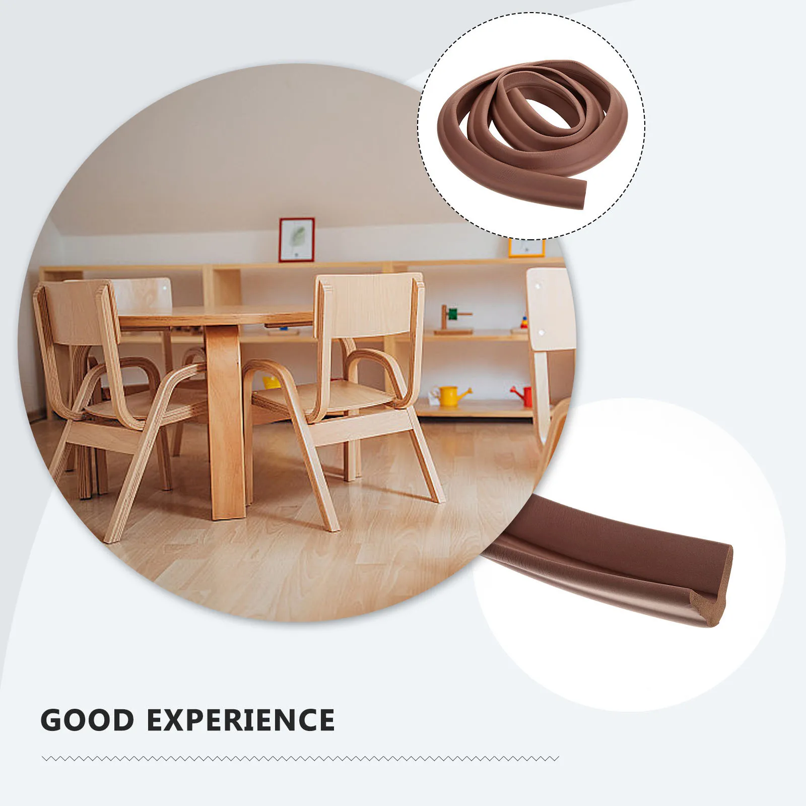

Anti-collision Strip Set Edge Corner Protector Furniture Baby Safety Protectors Nitrile Rubber Child Proof