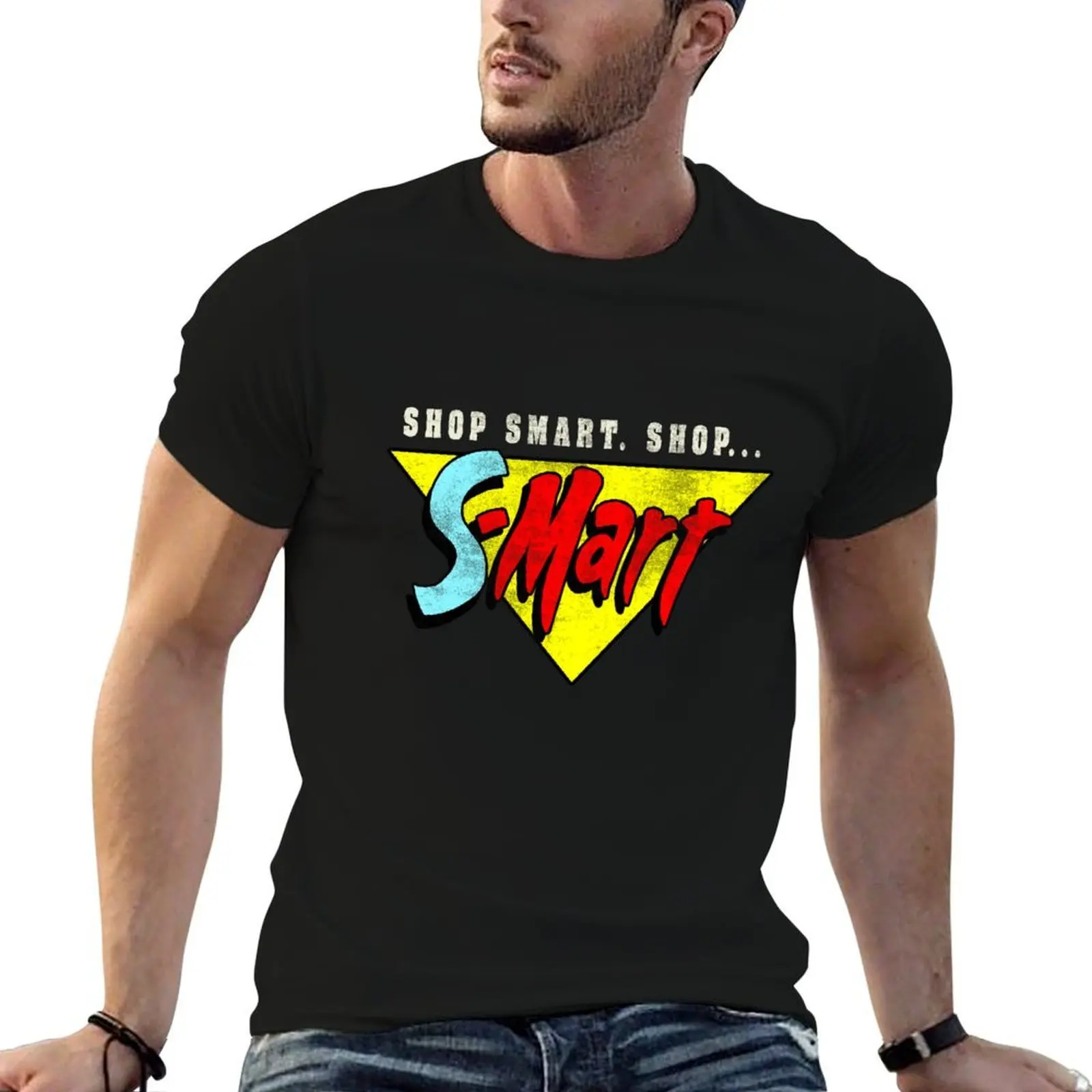 

Vintage Distressed S-Mart T-Shirt t shirts designer cotton t shirts man 100% T-Shirt