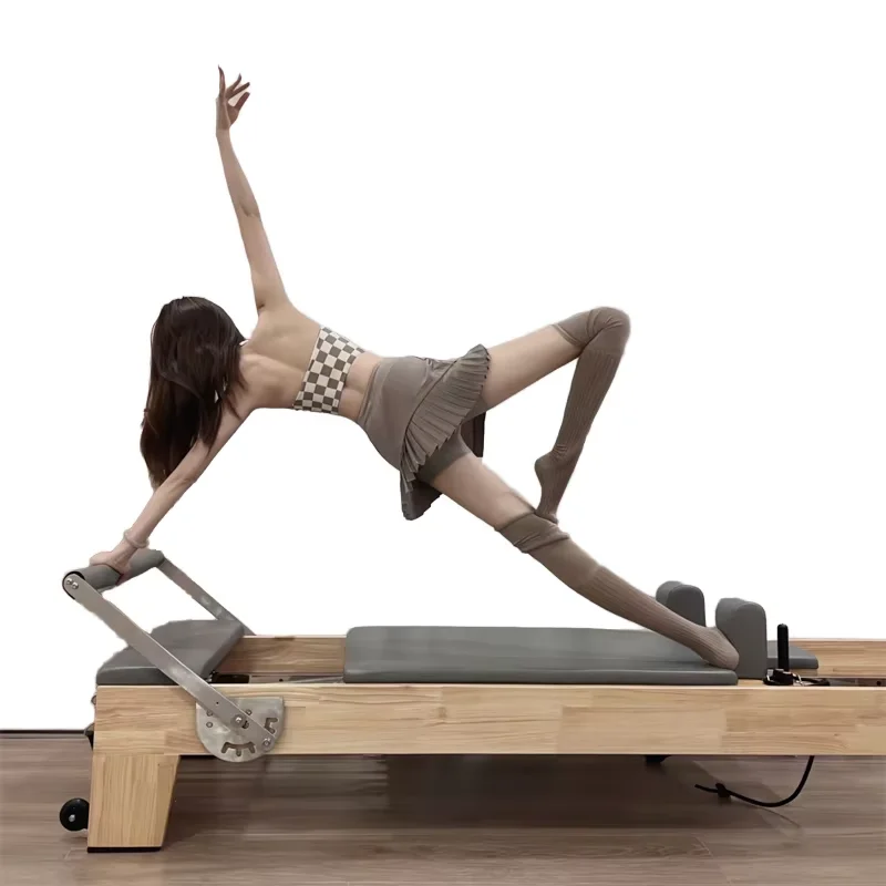 

Factory Directly Supply Body Balance Oak Wood Core Bed Pilates Reformer Equipment Used in Yoga&home&pilates Studio