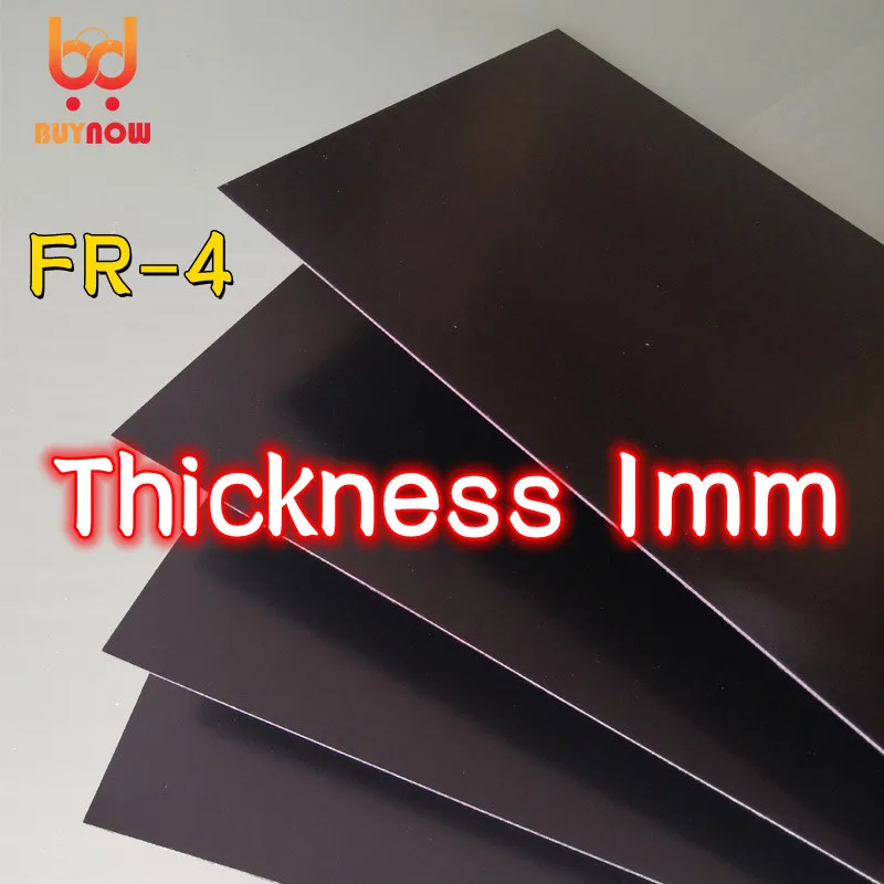 

1mm FR4 Glass Fiber Board Imported Black G10 Epoxy Resin Board Various Sizes Cutting Fixture Processing Engraving Factory Sales