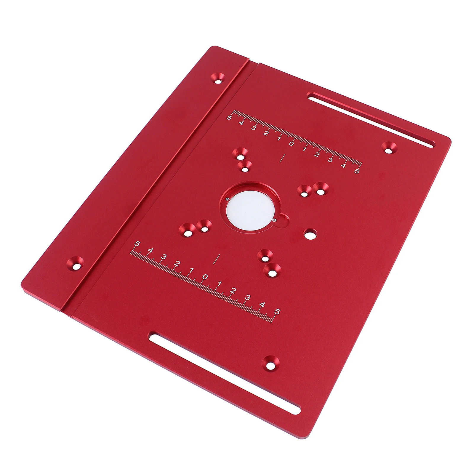 Plaque d'insertion de table de toupie avec jauge à onglets, travail de calcul, tondeuse électrique, fraisage du bois, bascule, banc de bricolage