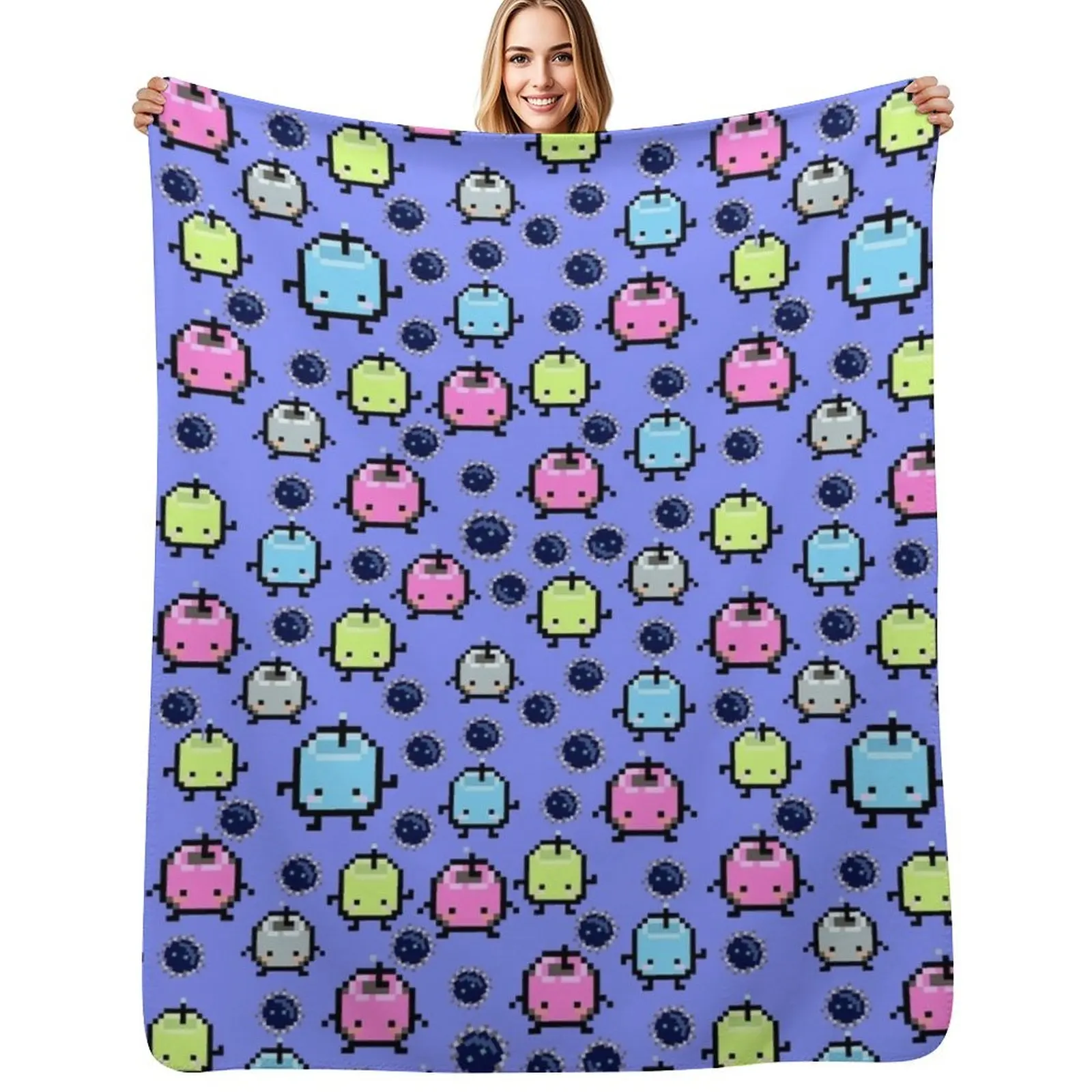 

Stardew Valley junimo Throw Blanket Air Conditioner Soft Blanket for Office Home
