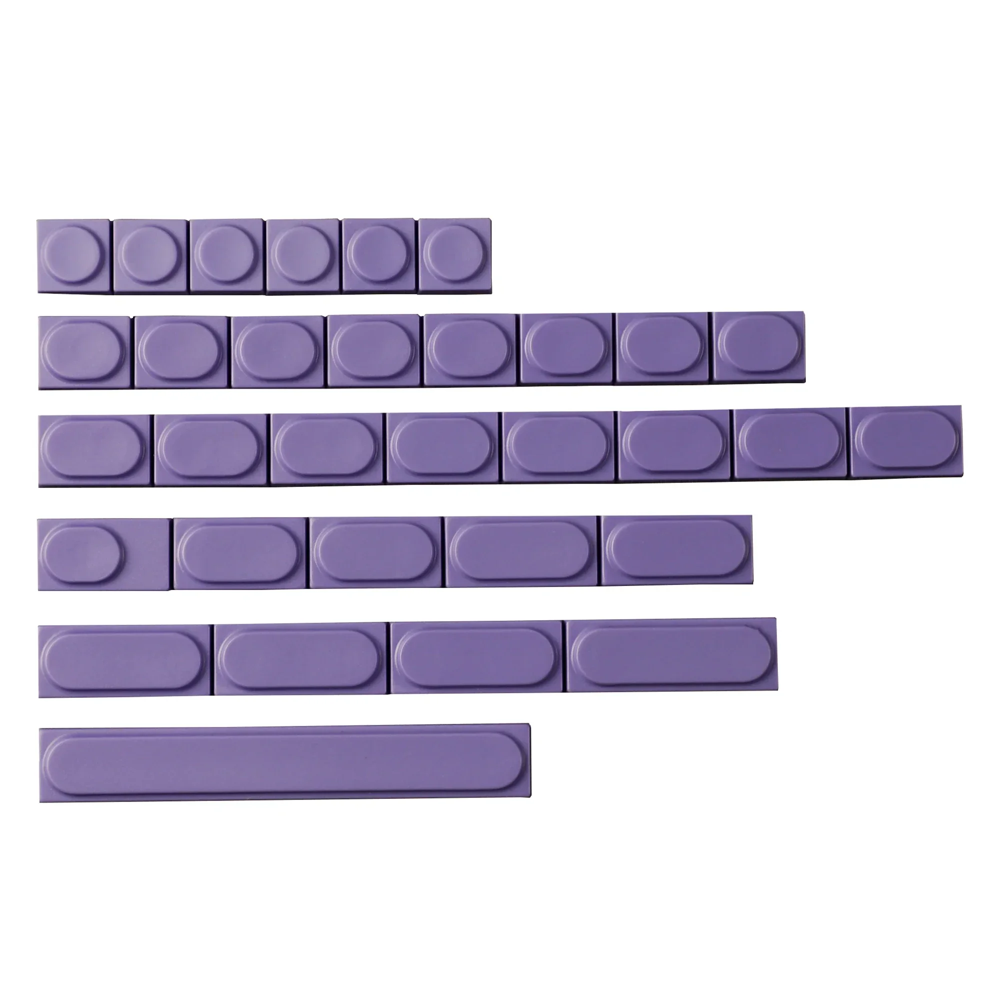 Transparente fosco Key Cap Set, teclado mecânico, blocos de teclas, MX Switches, novidade, PC, 32 chaves