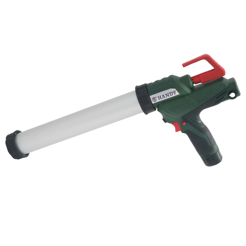 

12V Electrical Cordless Caulking Gun Lightweight Sealant Glue Gun for Bathroom Balcony Doors Battery Adhesive Gun