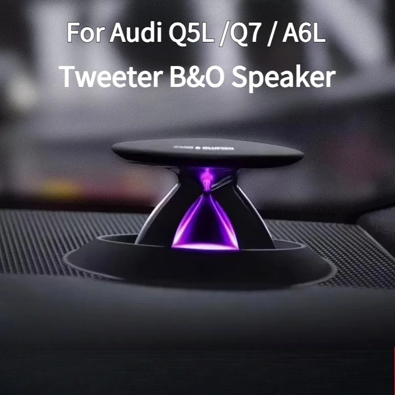 For Audi Q5L Q5 Q7 A6L Tweeter B&O Speaker Upgrade Dashboard Speaker Audio Interior Accessories