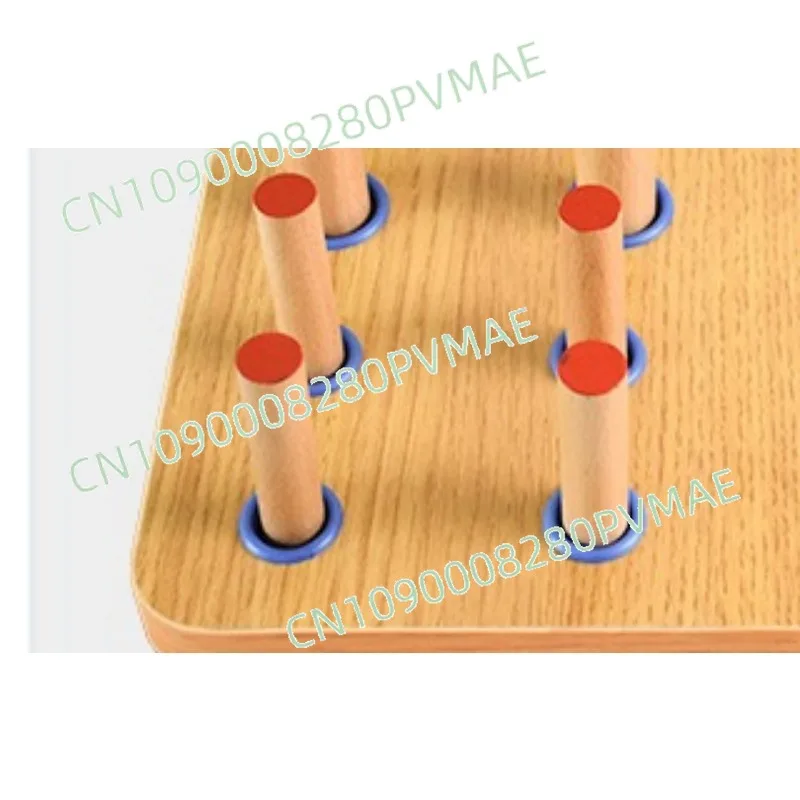 

Wooden insert board, fine fingers, flexible hand exercise, wooden stick