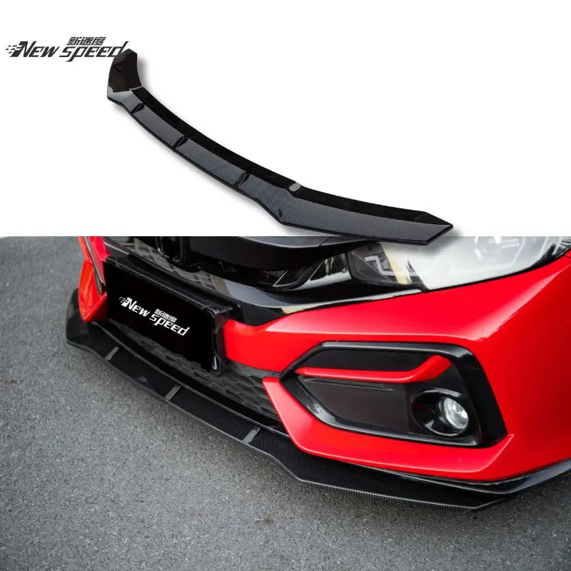 

RG 10th Gen Civic Hatchback 2PCS Front Bumper Lip Car Modification Accessories