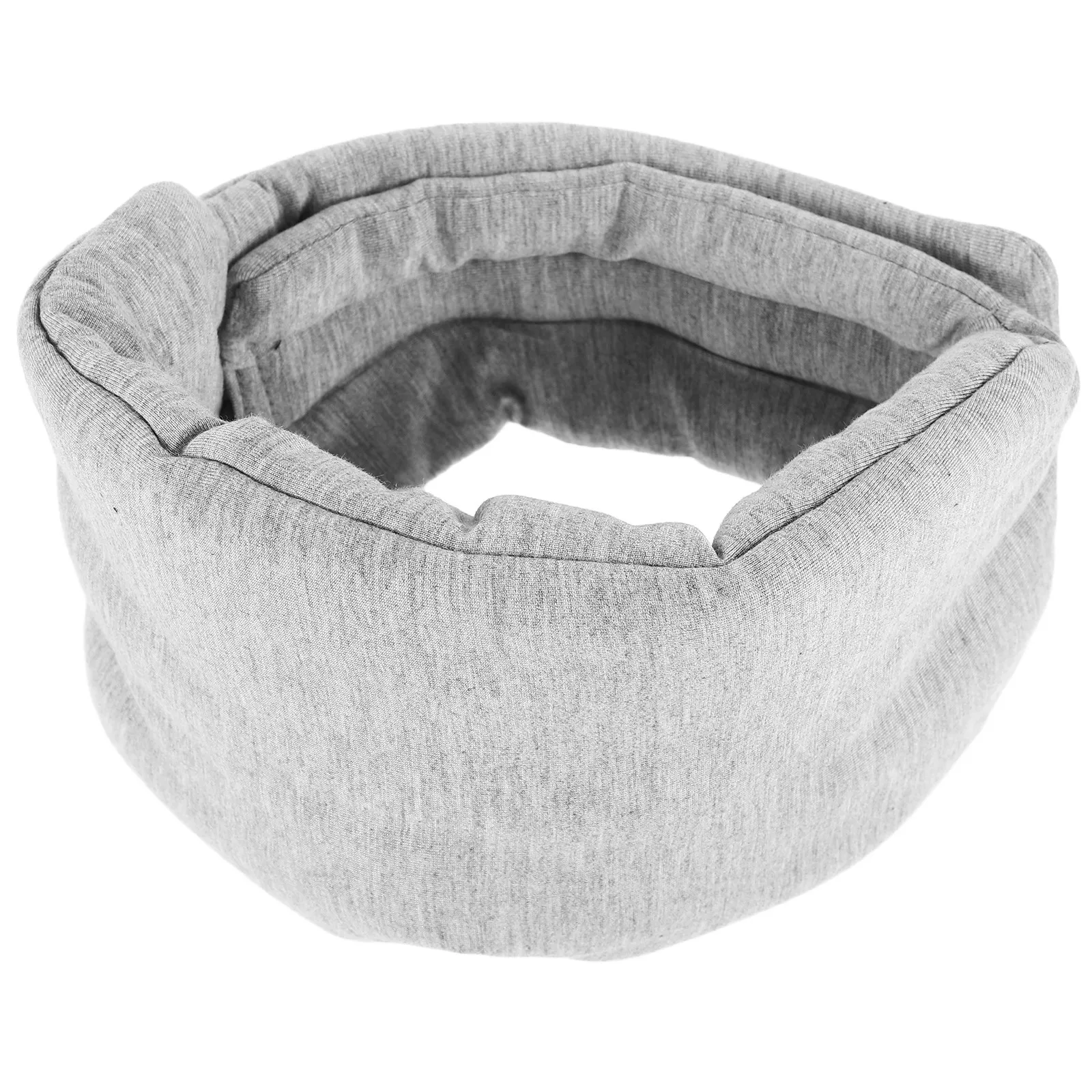 1Pcs 3D Eye Mask Memory Foam Sleep Mask Grey Blocks Ambient Light Supports Free Eye Movement Stress Relief for Travel Office