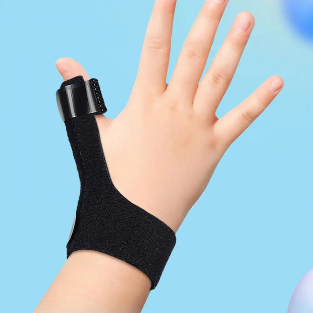 Finger Straighten Brace  Comfortable Sweat Absorption Anti-scratch  Shockproof Fracture Support Protector Outdoor Sports