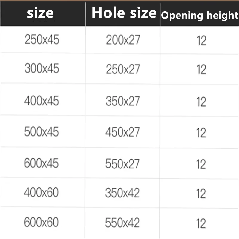 1pcs Aluminum alloy breathable mesh rectangular flat ventilation hood, wardrobe, shoe cabinet, decorative ventilation grille