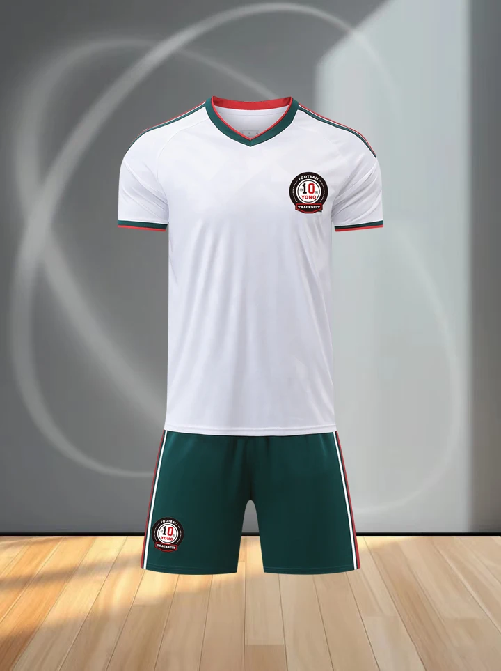 High-quality Breathable T-shirt and Shorts Football Set
