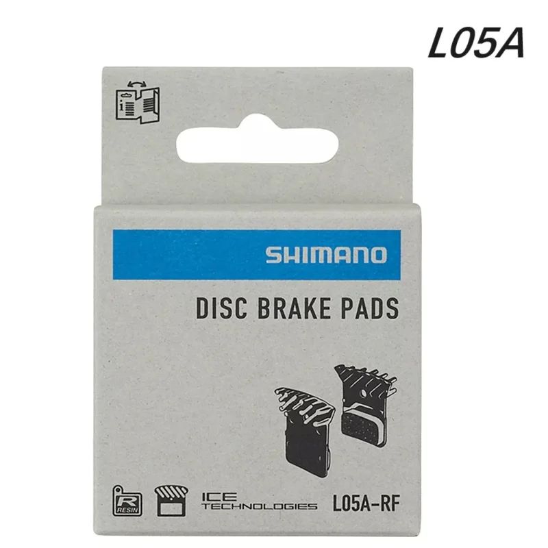 SHIMANO L05A-RF Road Mountain Bicycle Resin Disc Brake Pads Ice Tech For R9170 R8170 R7170 RS805 RS505 RX810 M9100 M8110 M7110