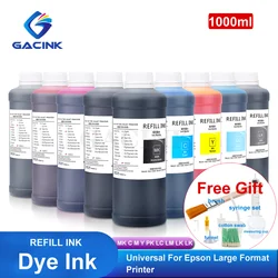 1000ML/Bottle Refill Dye Ink For Epson Stylus Pro 7700 9700 7800 4800 9800 7400 For Epson T7000 T3000 T5000 Inkjet Printer