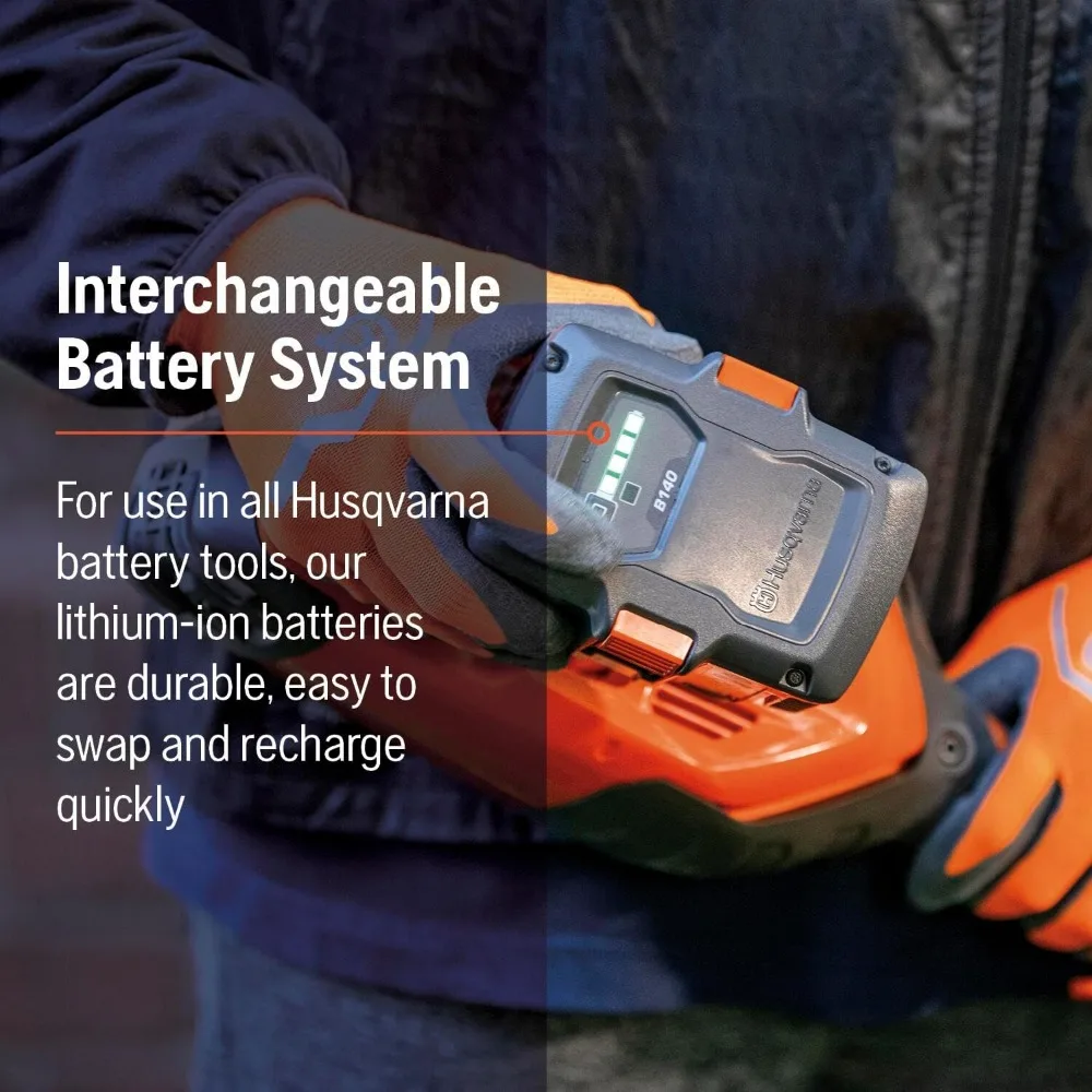 منشار كهربائي Husqvarna 330iKP، 10 بوصة مع بطارية وشاحن 4Ah