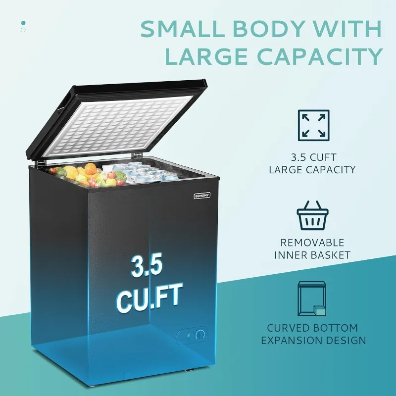 3.5 Cu.Ft Chest Fre… - image