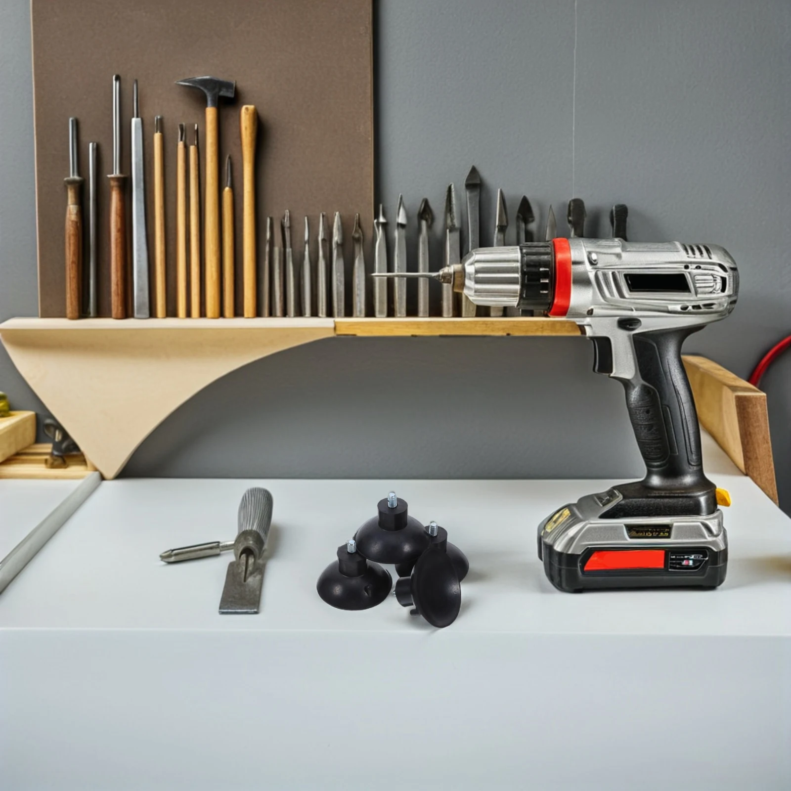 

4pcs Threaded Rubber Feet Heavy Duty Anti-Vibration Screw On Pads For Furniture Appliance Leveling Machine Floor Protection