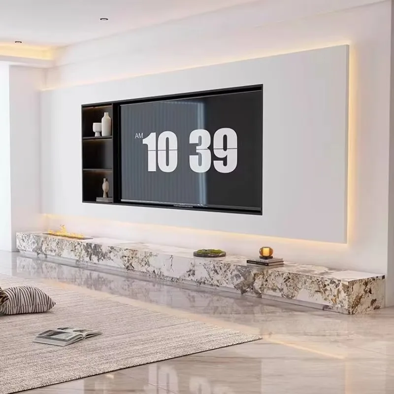 Nordic Corner TV Lowboard, Multi-scene Storage TV Table, Home Furniture for Lounge & Apartment