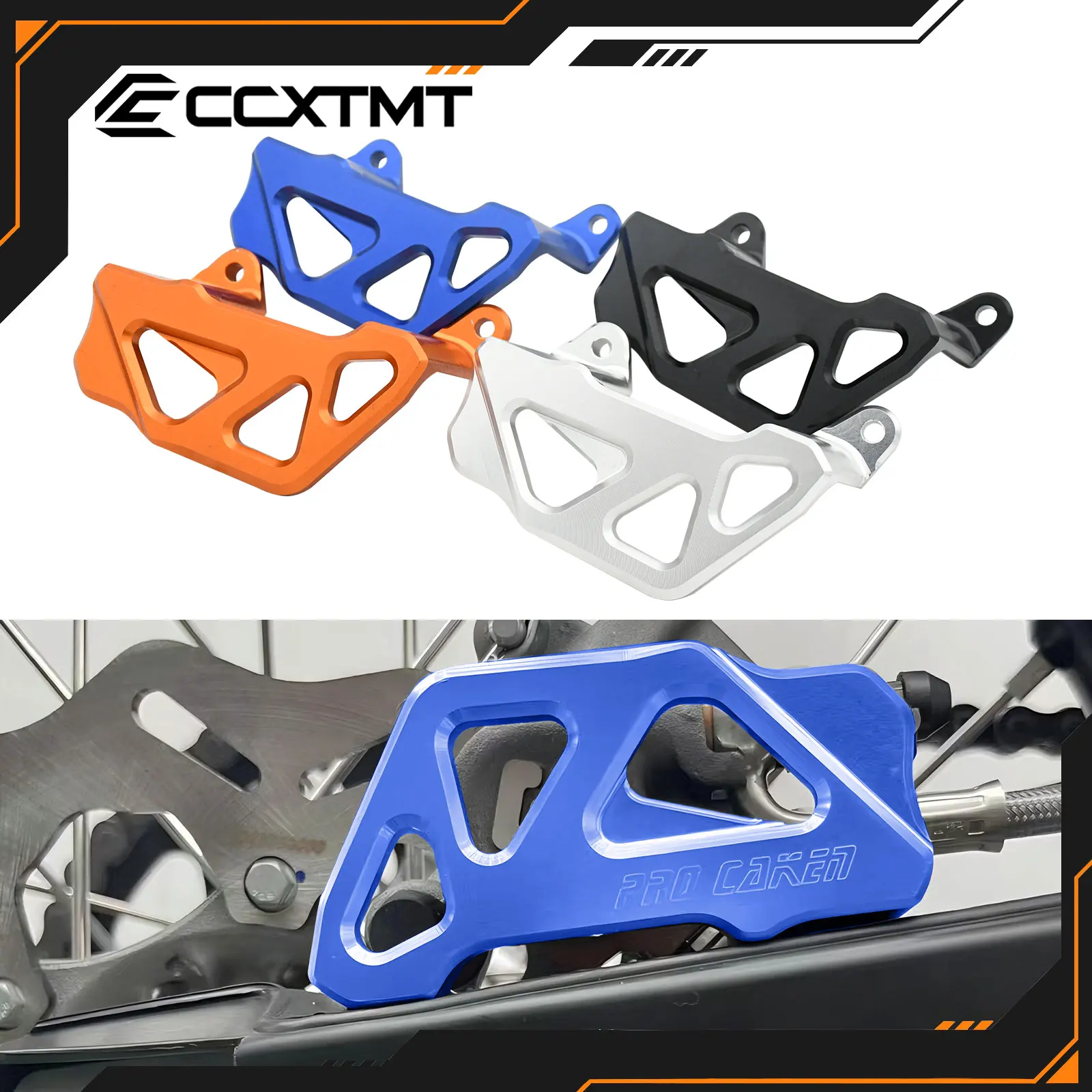 CNC-Hinterrad-Bremsscheibenschutzabdeckung Bremssattelschutz für KTM XC XCF XCW XCFW EXC EXCF SX SXF Six Days TPI 125-530 2004-2024