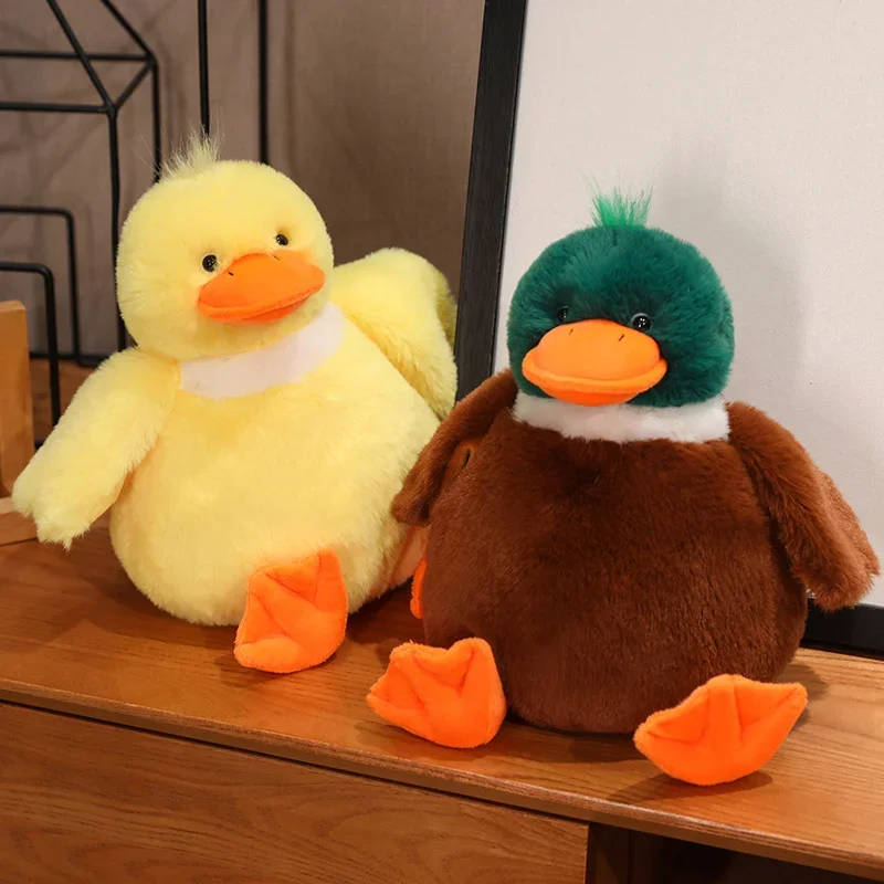 Nuova vendita 28cm bambola grassa animali di peluche cartone animato anatra morbida elefante ippopotamo dinosauro bambole Decor cuscino da tiro ragazza regali di compleanno