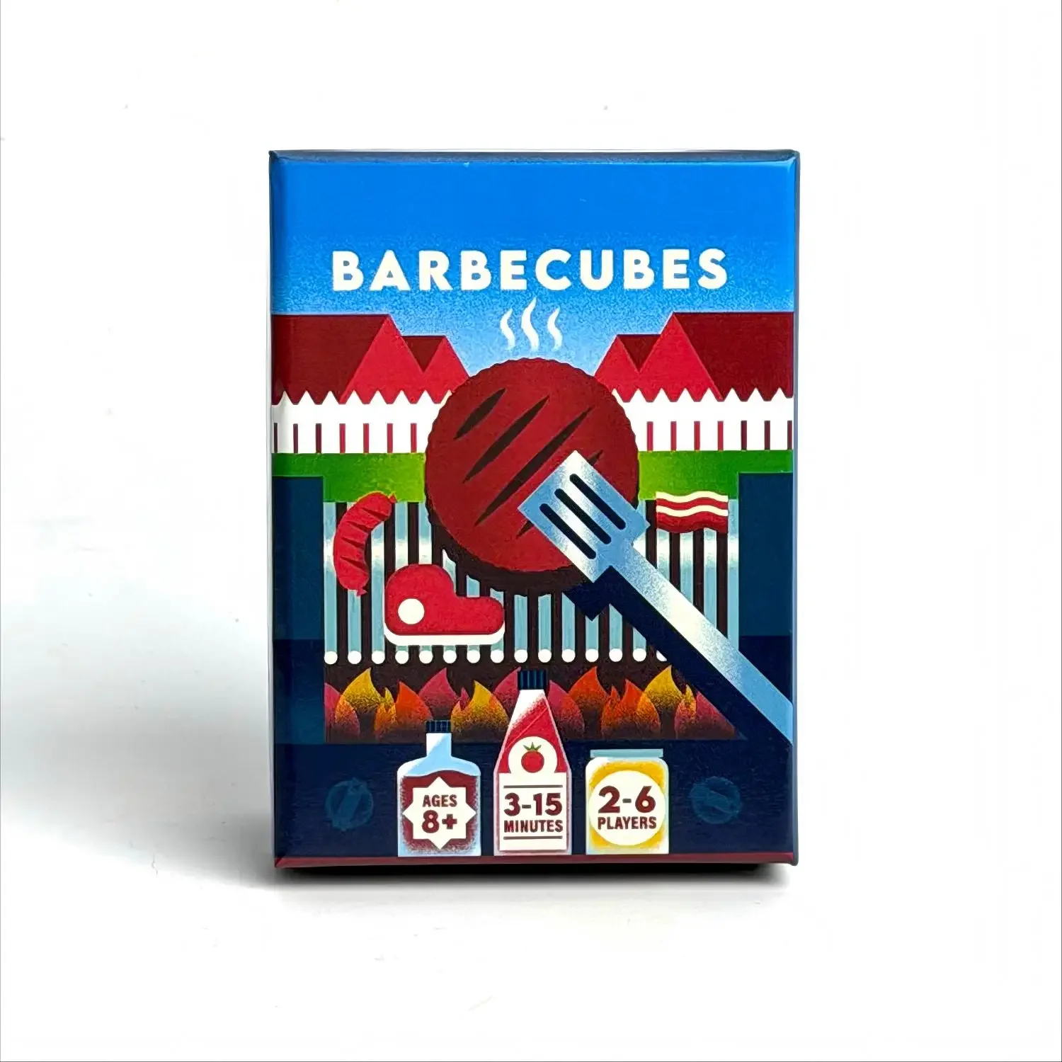 Barbecubes Games - Perfect for family game nights,  combining dexterity challenges, laughter, and exciting Card Game