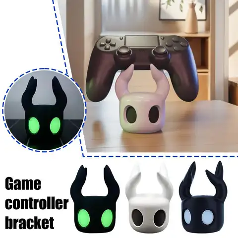 PS5/XBOX/스위치에 대 한 크리 에이 티브 만화 유령 게임 컨트롤러 스탠드 빛나는 디자인 멋진 게임 컨트롤러 데스크탑 디스플레이 스탠드