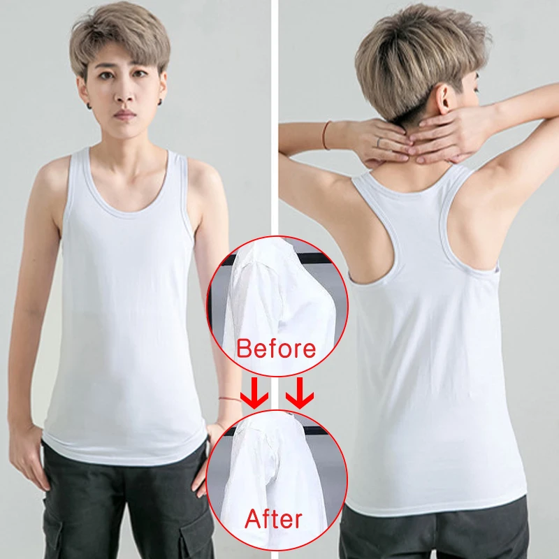 Women Binders Strengthen Built-in Elastic Band Flat Chest Long Chest Binder Tank Workout Tops Trans Lesbian Vest