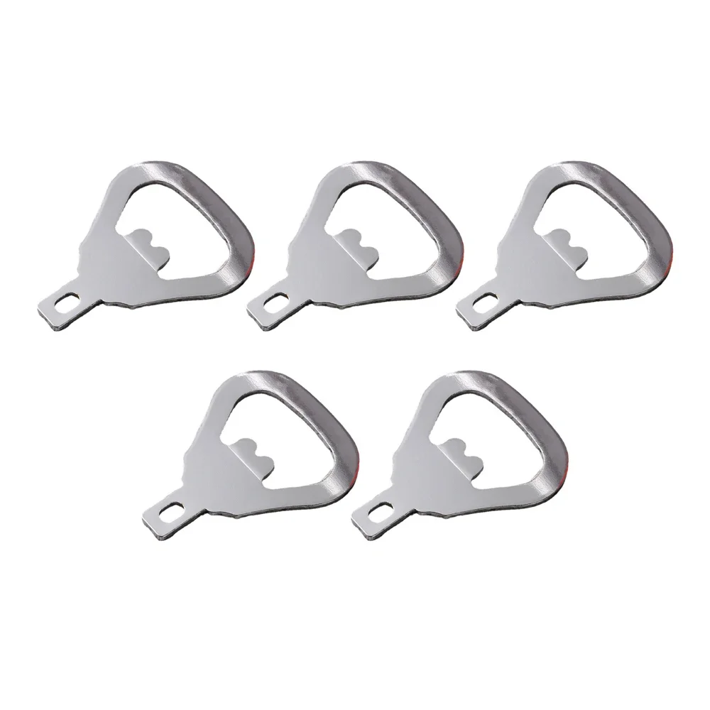 

5Pcs Portable Bottle Cap Opener Flat Beer Opener Hardware Handmade Craft Kitchen Bar Tool Metal DIY Bottle Opener Inserts Kit