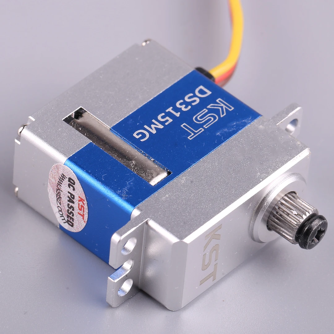 KST DS315MG Servo de metal digital de alta tensão 215MG Placa inclinada de atualização poderosa 450L para modelos de controle remoto