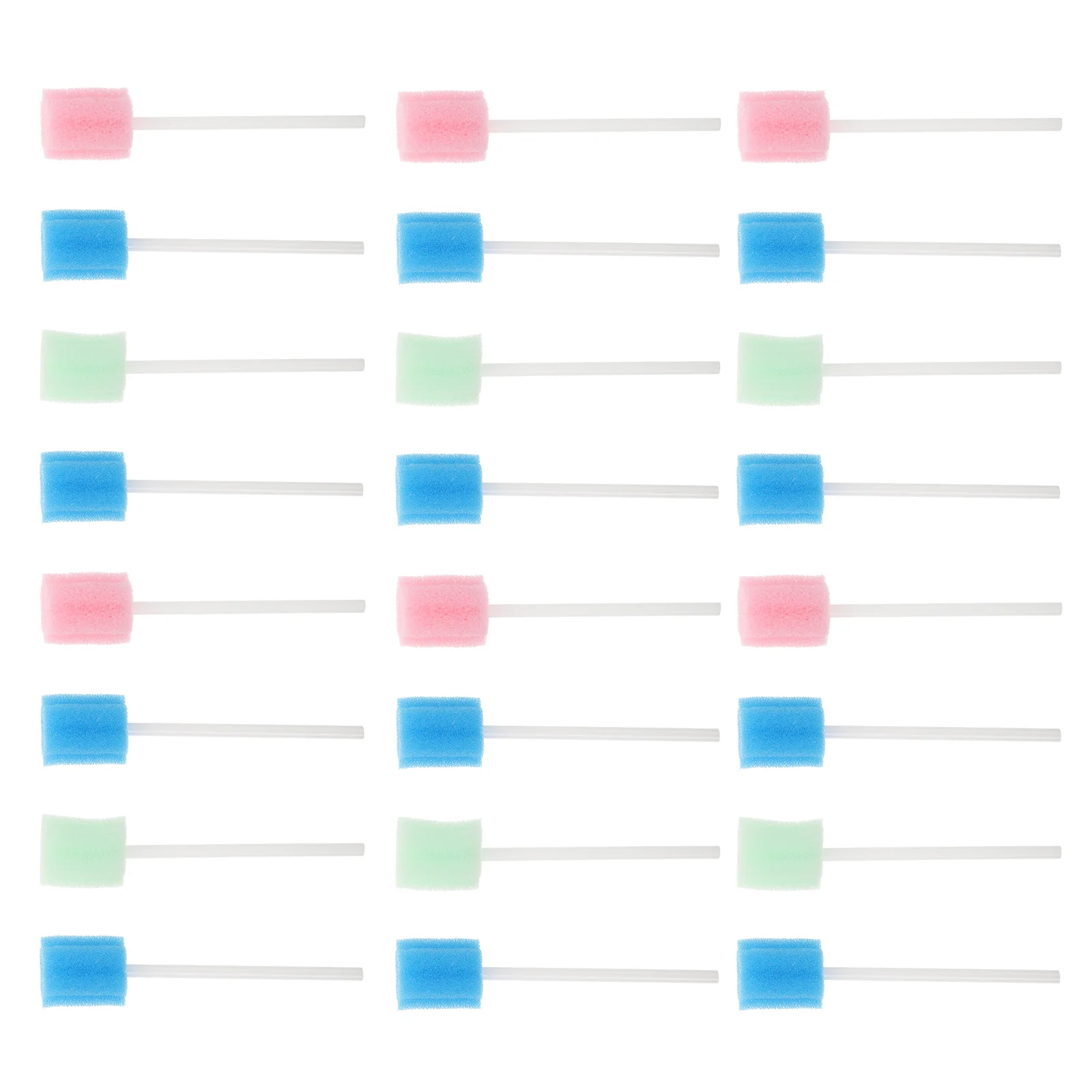 Bastoncillos de limpieza desechables para ancianos, esponja bucal seca, espuma bucal