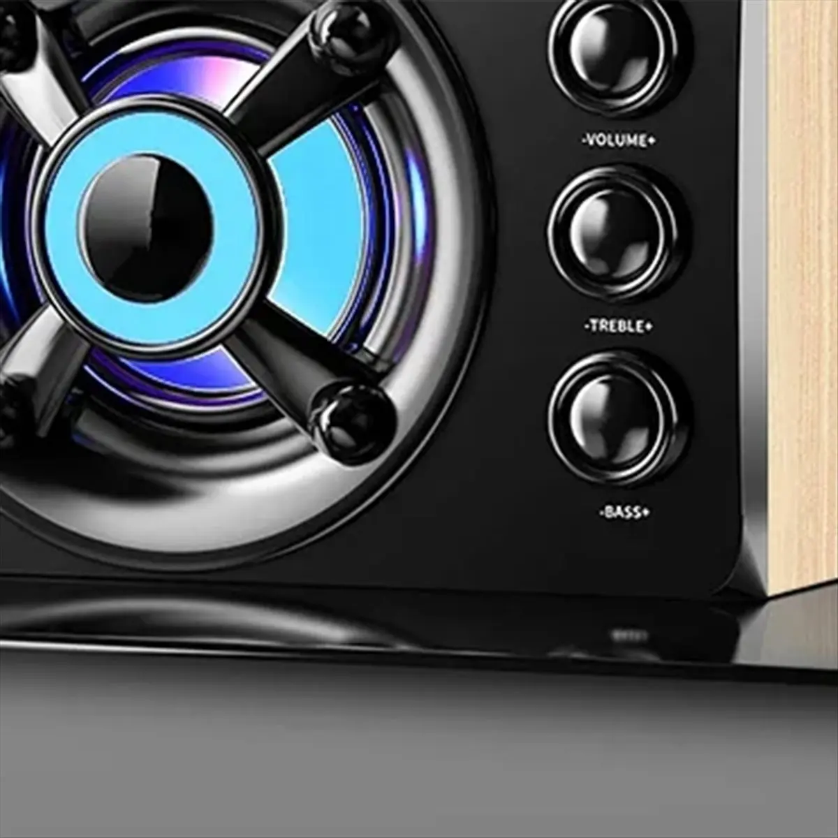 

Okay HIFI 3D стереодинамики красочная светодиодная подсветка AUX USB проводной беспроводной Bluetooth аудио театр объемный звук бар ТВ