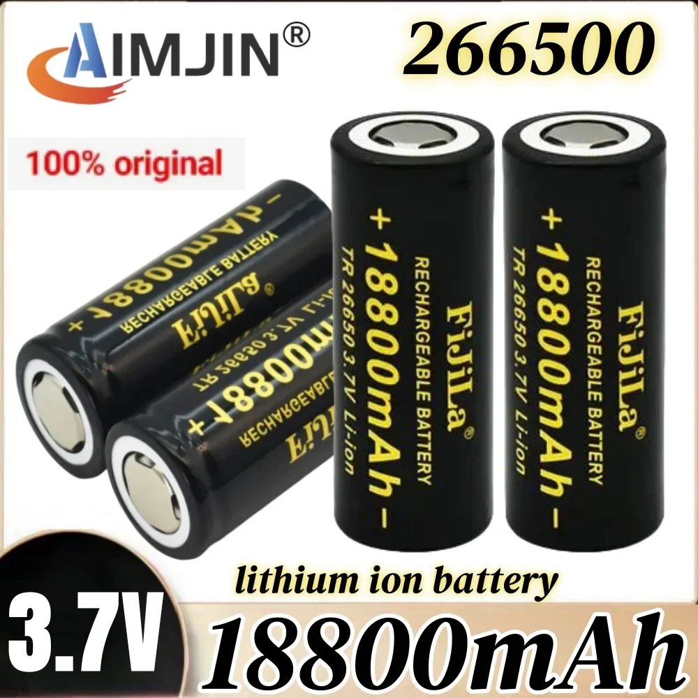 

Original high quality 26650 battery 18800mAh 3.7V 50A lithium ion rechargeable battery for 26650 LED flashligh