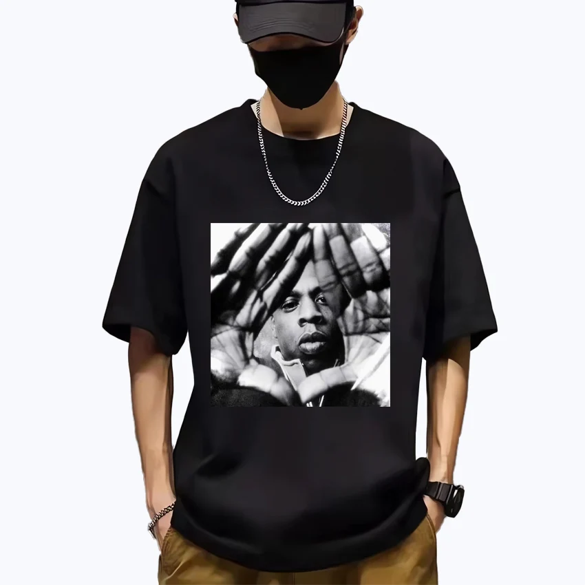 

NEW Rapper JAY-Z Graphic T Shirts Men Women Hip Hop Cotton Short Sleeve clothes Casual Fashion Oversized Streetwear T-shirt