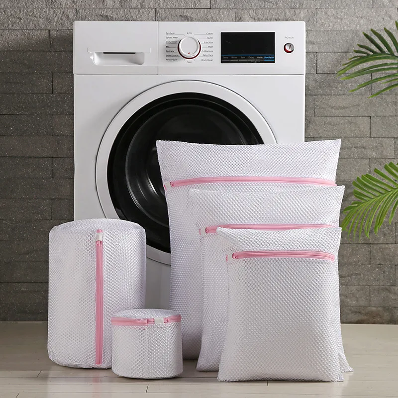 Washing Machine Laundry Bag Thick Net Dirty Clothes Wash Pouch Travel Clothing Storage Bags Bra Washing Basket Underwear Laundry