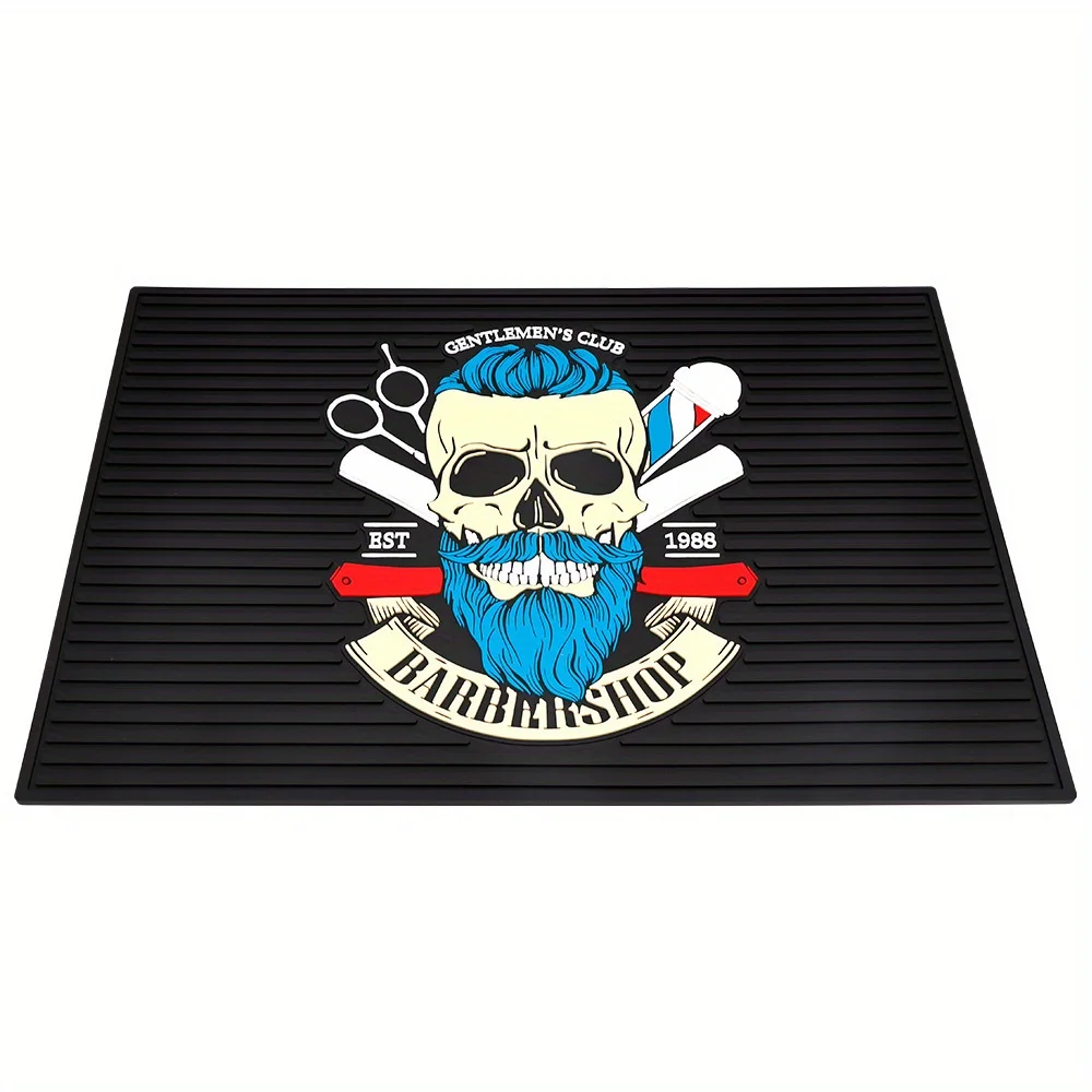 WANMEI Barbertop Salon Non-Slip Hairdressing Tool Mat Pro Hair Clippers Scissors Comb Anti-Skid Silicone Pad Haircut Tools 5
