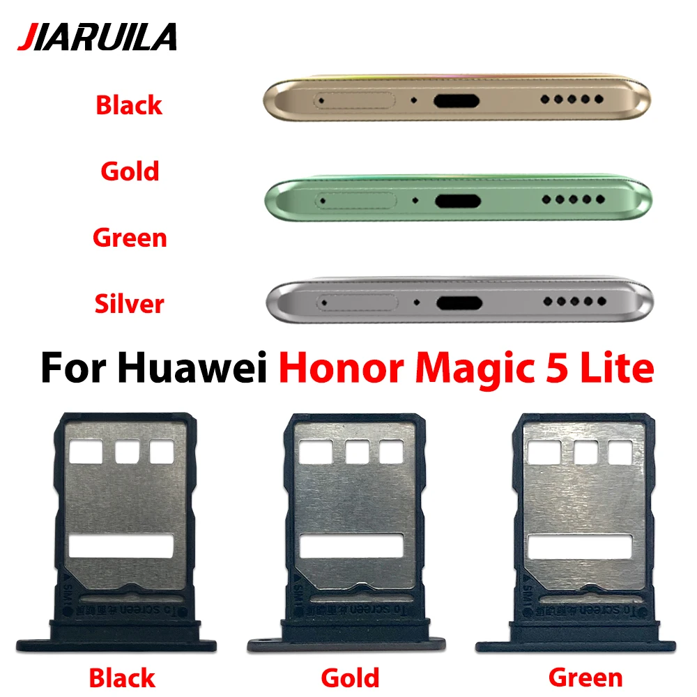 10 Stück, Für Huawei Honor Magic 5 Lite Magic 5 Pro Magic 5 SIM-Kartenhalter SIM-Kartenleser-Sockel Ersatzteile