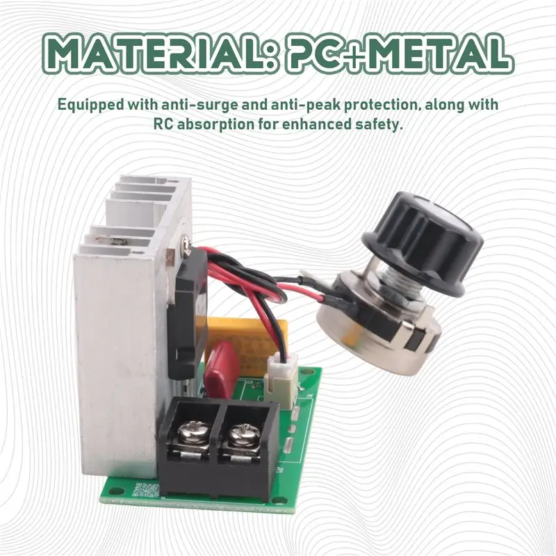 Regulador de voltaje electrónico A33T AC 220V SCR 8000W velocidad de atenuación Control de temperatura controlador de velocidad del Motor