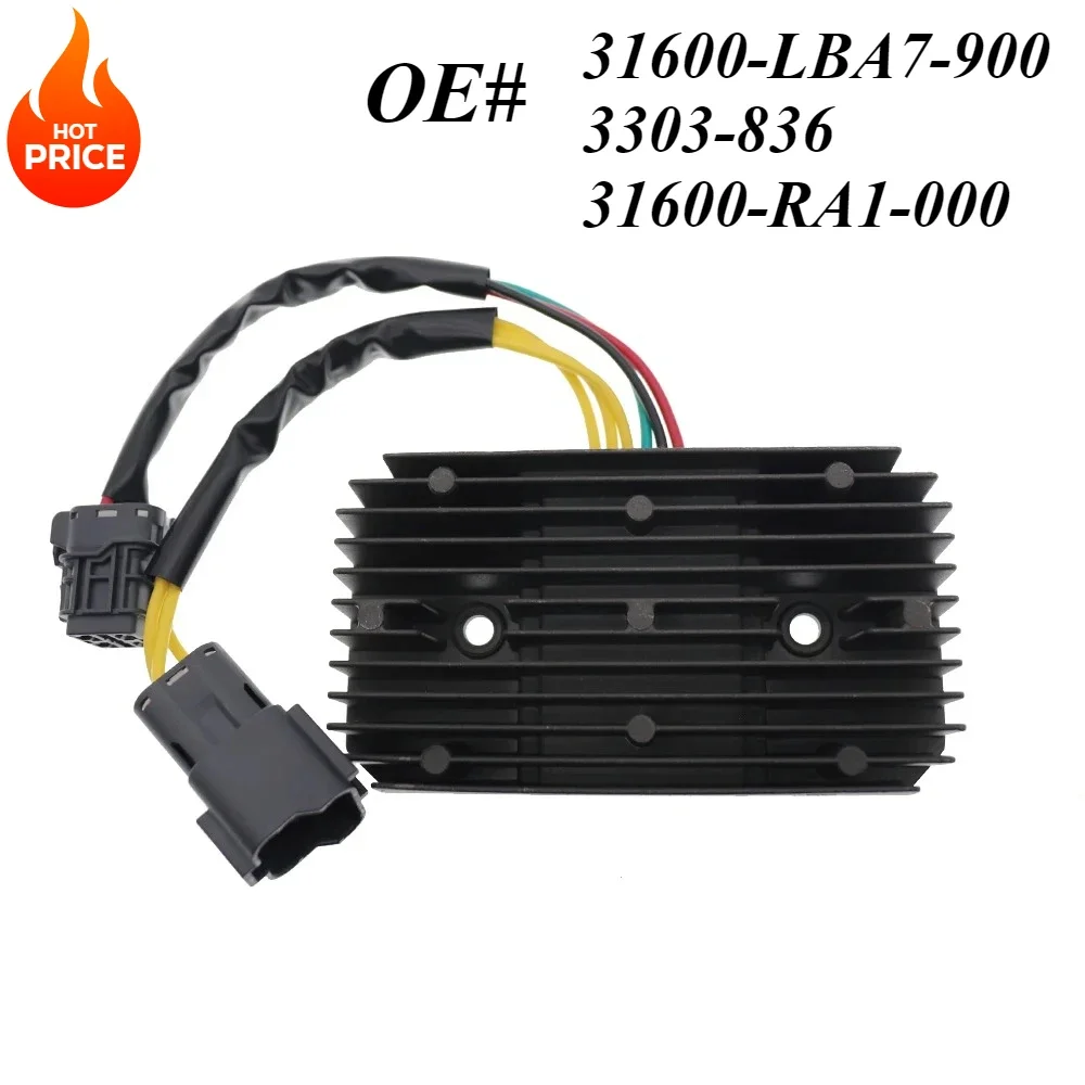 

Motorcycle voltage regulator rectifier for Sym ATV Kymco MXU Mongoose 150 250 300 31600-LBA7-900 3303-836 31600-RA1-000