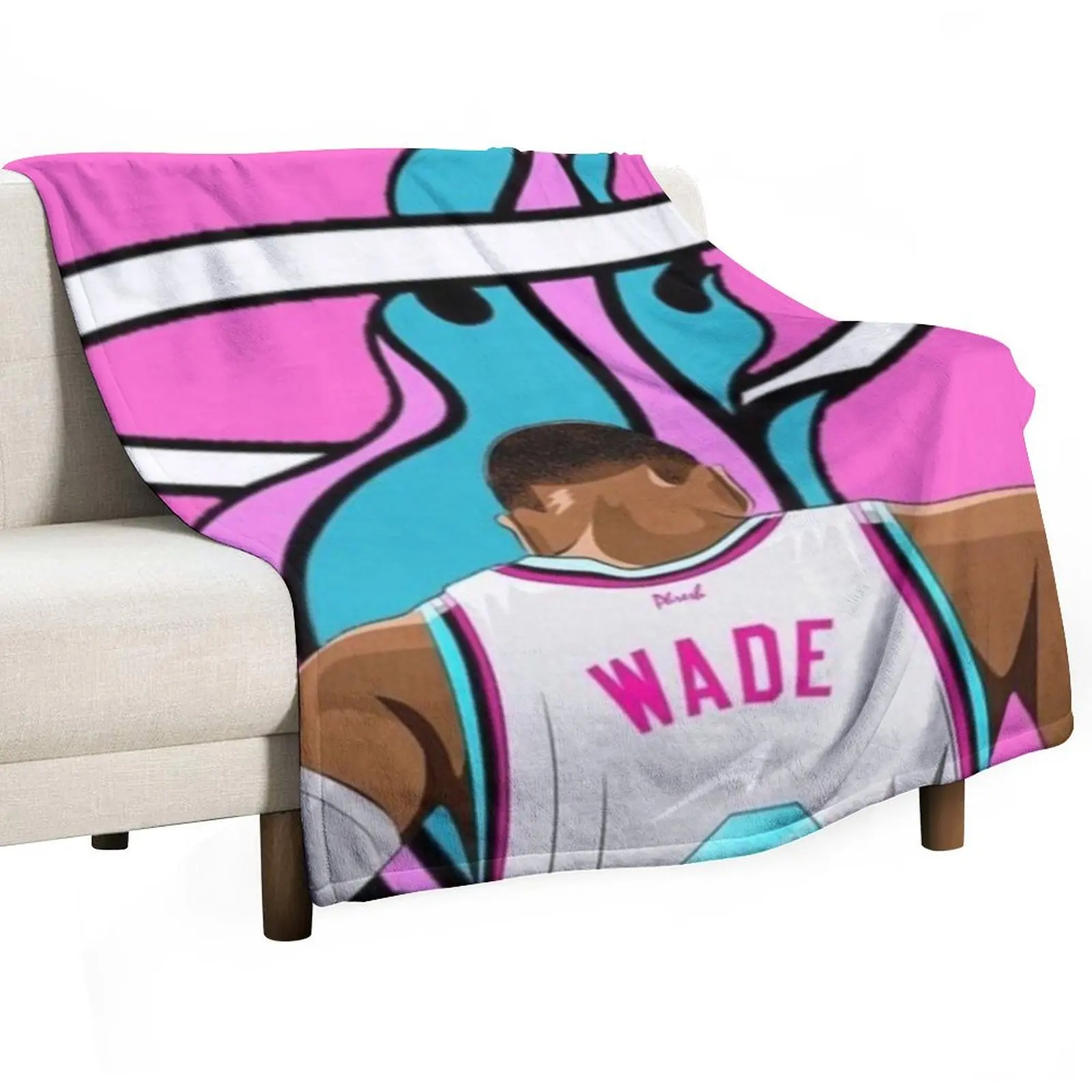

Dwyane Wade Throw Blanket Tourist Blankets Sofas Of Decoration for winter Retros Blankets