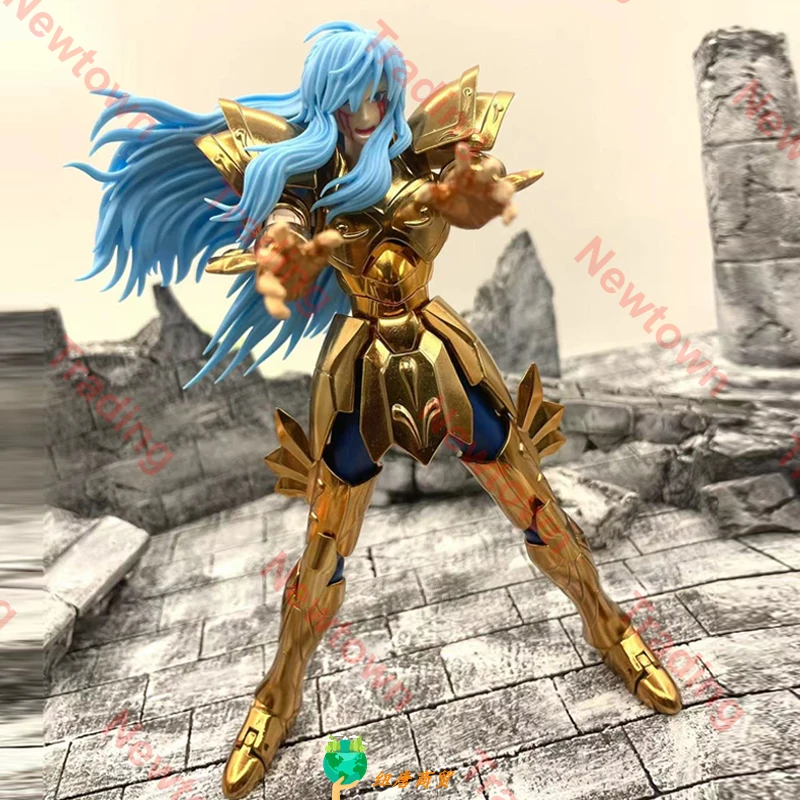 

Saint Seiya Myth Cloth EX Pisces/Pisces Albafica Head Sculpture/3 Faces + Hair + Helmet Lost Canvas/LC Gold