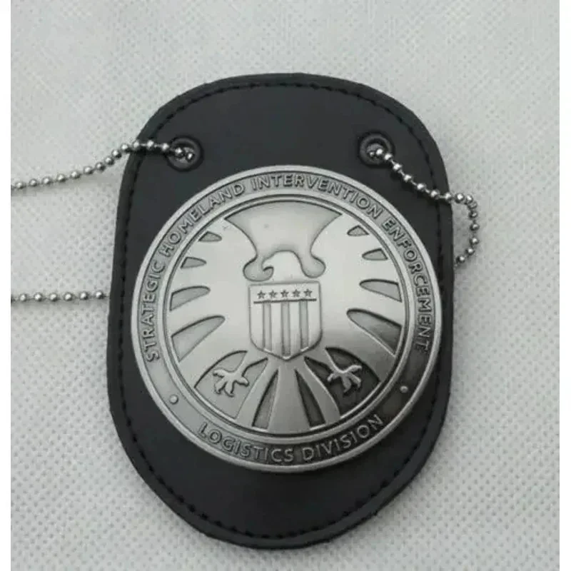 e,4;v'6\k/Agents Of S.H.I.E.L.D.Metal SHIELD Pin & Badge Holder Accessory Gift Cosplay Props MN95;g'8.n/3\ view 2