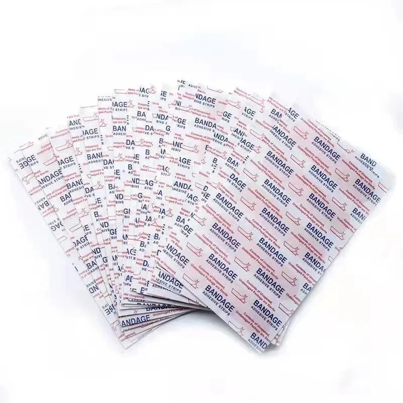 50/300/600pcs Band Aid, Waterproof Breathable Pad, Adhesive Plaster, Wound Hemostatic Patch, Emergency Bandage, Medical Gauze