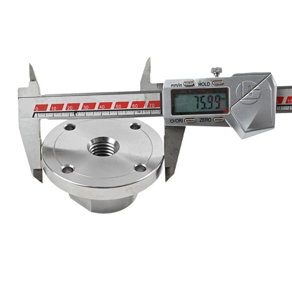 3-Inch Wood Lathe Steel Faceplate Alloy Metal Faceplate Woodworking Machine Chuck For Lathes With A 34”x16TPI Spindle Thread