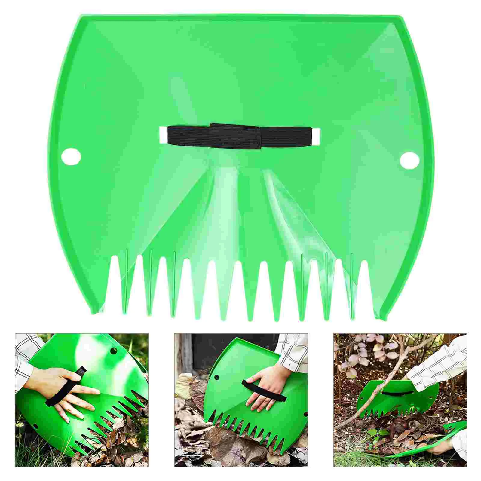 2 Pcs Cleaning Clip Grabber Garden Rake Plastics Leaf Tools Fallen Leaves Collector