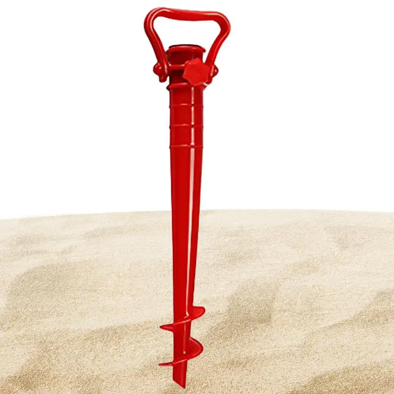 Beach Umbrella Holder Colorful Outdoor Umbrellas Base Heavy Duty Beach Umbrellas For Sand Base Umbrella Holder Stand Sun Shelter