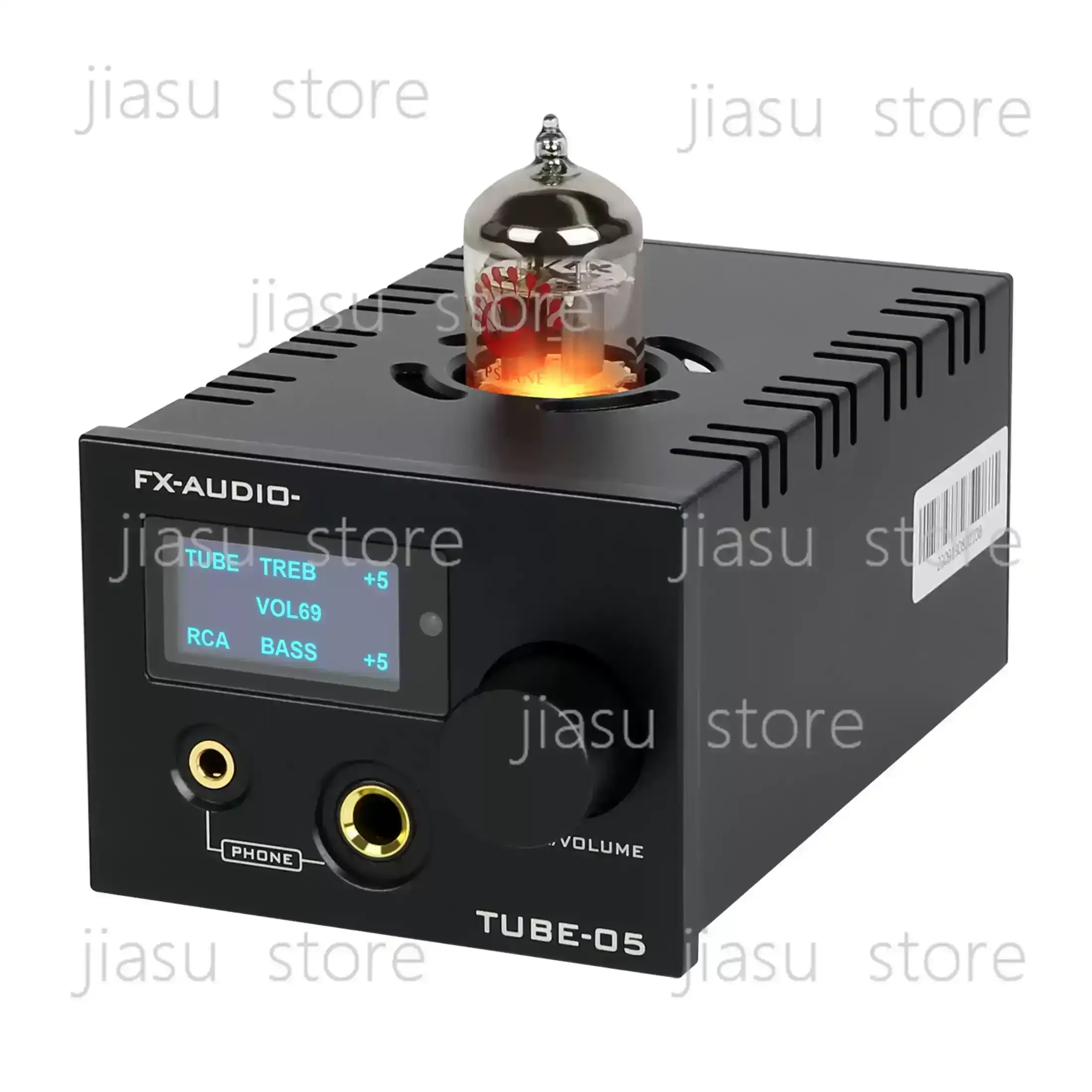 Front Discrete Components Headphone Amplifier with Remote Control