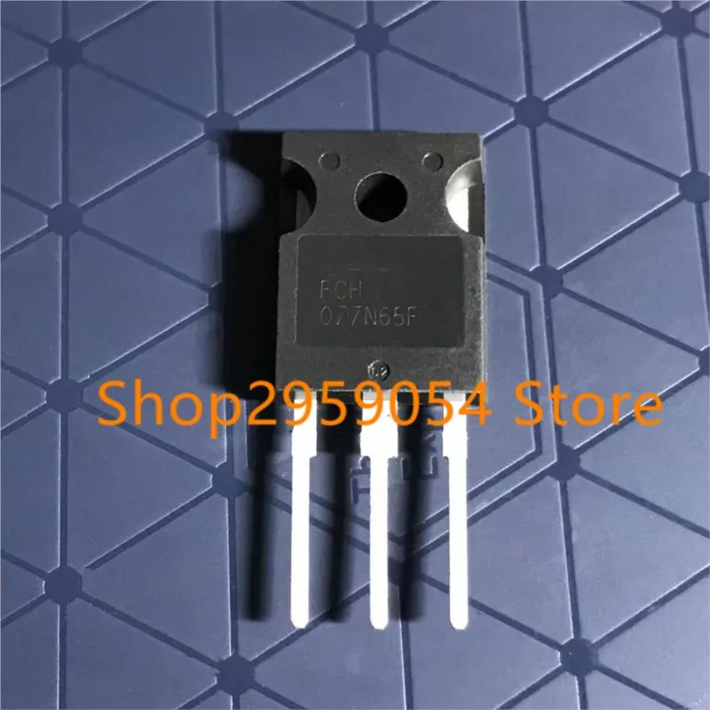 

10PCS FCH077N65F 077N65F TO-247 54A 650V